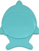 Melii Silicone Suction Plate krožnik s priseskom Shark 1 kos
