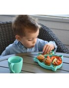 Melii Silicone Suction Plate krožnik s priseskom Shark 1 kos