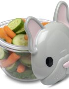 Melii Snack Container škatla za malico Bulldog 232 ml