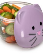 Melii Snack Container škatla za malico Cat 232 ml