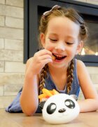 Melii Snack Container škatla za malico Panda 232 ml