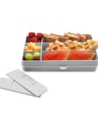 Melii Snackle Box škatla za malico Grey 1368 ml