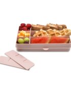 Melii Snackle Box škatla za malico Pink 1368 ml