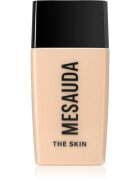 Mesauda The Skin posvetlitveni vlažilni tekoči puder SPF 15 odtenek W80 30 ml