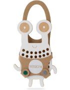 Milin Big Wooden Lacing Toy Crab Goggly aktivnostna igrača 20 cm x 13 cm x 07 cm 1 kos