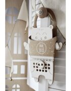 Milin Wooden Lacing Toy Mr. Teddy aktivnostna igrača 22 cm x 17 cm x 07 cm 1 kos