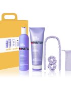 milk_shake® Kit Silver Shine darilni set za blond lase in lase s prameni 1 kos