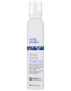 milk_shake® Silver Shine kremasta pena za blond lase za nevtralizacijo rumenih odtenkov 200 ml