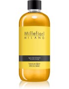 Millefiori Milano Legni e Fiori D'Arancio nadomestno polnilo za aroma difuzor 500 ml