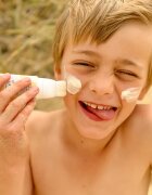 Mimitika Babytika Sunscreen Brush SPF 50+ krema za otroke za sončenje z aplikatorjem SPF 50+ 40 ml