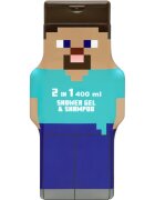 Minecraft Shower Gel & Shampoo nežni gel za prhanje in šampon za otroke 400 ml