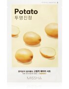 Missha Airy Fit Potato gladilna maska iz platna za osvetlitev kože 19 g
