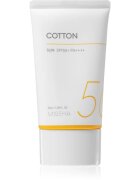 Missha All Around Safe Block Cotton Sun krema za sončenje SPF 50+ za občutljivo in alergično kožo 50 ml