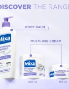 MIXA Panthenol Comfort regeneracijska krema za telo za suho do atopijsko kožo 150 ml