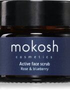 Mokosh Rose & Blueberry posvetlitveni piling 15 ml