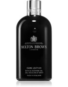 Molton Brown Dark Leather Bath & Shower Gel relaksacijski gel za prhanje in kopanje 300 ml