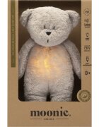 Moonie Bear 2.0 Organic Grey ninica z melodijo 1 kos