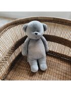 Moonie Bear 2.0 Organic Grey ninica z melodijo 1 kos