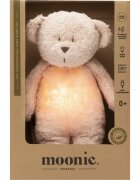 Moonie Bear 2.0 Organic Rose ninica z melodijo 1 kos