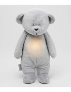 Moonie Bear 2.0 Organic Silver ninica z melodijo 1 kos