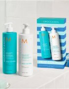 Moroccanoil Frizz Control Shampoo & Conditioner Duo set proti krepastim lasem