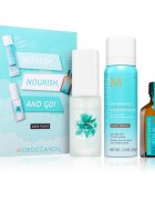 Moroccanoil Refresh Nourish and Go! (Dark Tones) set za temne lase za ženske