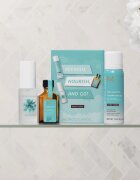 Moroccanoil Refresh Nourish and Go! (Dark Tones) set za temne lase za ženske