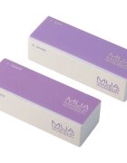 MUA Makeup Academy 4 Way Nail Block štiristranski blok za poliranje nohtov 2x1 kos