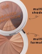 MUA Makeup Academy Bronzed Perfection kompaktni bronz puder Golden Dunes 15 g