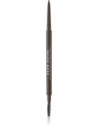 MUA Makeup Academy Brow Define natančni svinčnik za obrvi s krtačko odtenek Dark Brown 0.05 g