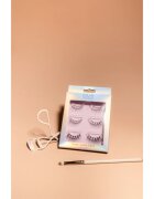 MUA Makeup Academy Brushes Angled Brow & Liner čopič za obrvi in oči 1 kos