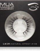 MUA Makeup Academy Lashes Natural Effect umetne trepalnice vrsta #100 1 par