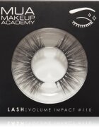 MUA Makeup Academy Lashes Volume Impact umetne trepalnice vrsta #110 1 par