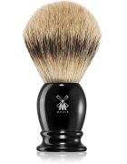 Mühle CLASSIC Silvertip Black čopič za britje iz dlake jazbeca srednja 1 kos