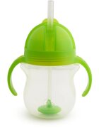 Munchkin Click Lock™ Tip & Sip skodelica s slamico z utežjo Green 6 m+ 1 kos