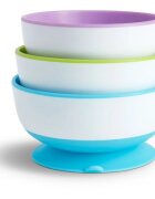 Munchkin Stay Put skledica s priseskom 6 m+ 3 kos