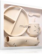 Mushie Feeding Toddler Set jedilni set za malčke 6m+ Bees