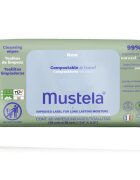 Mustela Compostable at Home Cleansing Wipes čistilni robčki odišavljen za otroke od rojstva 60 kos