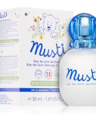 Mustela Musti meglica za telo za otroke od rojstva 50 ml