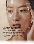 Nacific Rice + Pepta Collagen Gel Mask vlažilna tekstilna maska za posvetlitev in zgladitev kože 1 kos