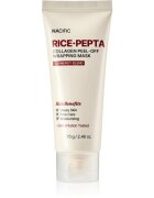 Nacific Rice + Pepta Collagen Peel-off Wrapping Mask vlažilna maska za obraz za poenotenje tona kože 70 g