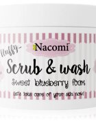 Nacomi Fluffy... Sweet Blueberry Foam piling za telo 180 ml