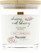 Nacomi Soy Candle Home Fragrances dišeča sveča z lesenim stenjem 140 g