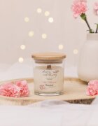 Nacomi Soy Candle Home Fragrances dišeča sveča z lesenim stenjem 140 g