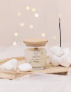 Nacomi Soy Candle Home Fragrances dišeča sveča z lesenim stenjem 140 g