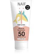 Naif Baby & Kids Mineral Sunscreen SPF 50 0 % Perfume otroška zaščitna krema 175 ml