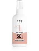 Naif Baby & Kids Mineral Sunscreen SPF 50 zaščitno pršilo za sončenje za otroke 100 ml