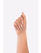 Nail HQ Almond Matte French umetni nohti z lepilom 24 kos