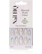 Nail HQ Almond umetni nohti Pearl Glaze 24 kos
