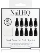 Nail HQ Soak Away Gel Nail Clip Set set za odstranjevanje gel in akril nohtov